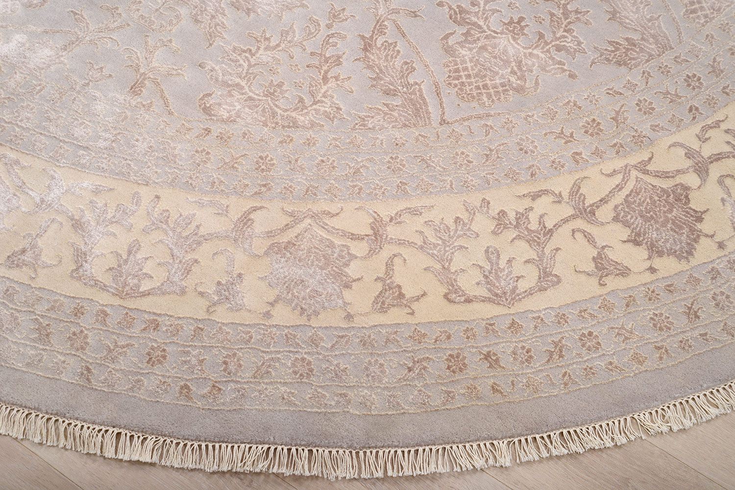 Ковер ручной вязки DAMASK из шелка и шерсти, размер 304x304cm изображение
