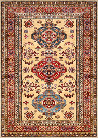 Шерстяной Кавказский ковер Kazakh №3504 234x173cm