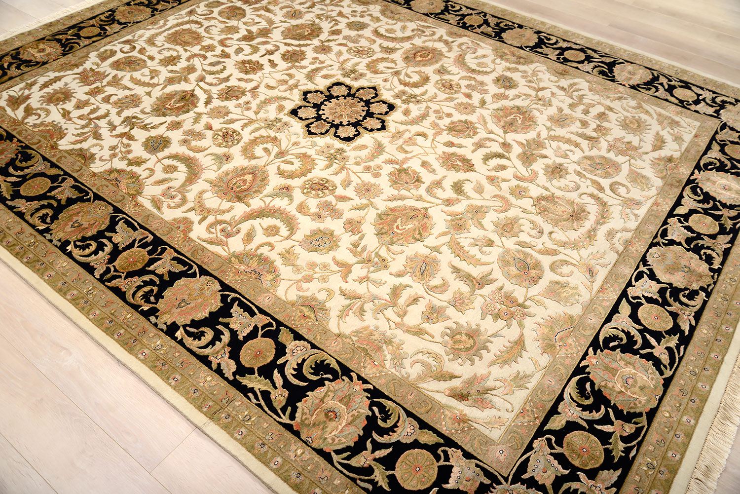 Ковер ручной вязки RAJASTAN из шелка и шерсти, размер 304x244cm изображение
