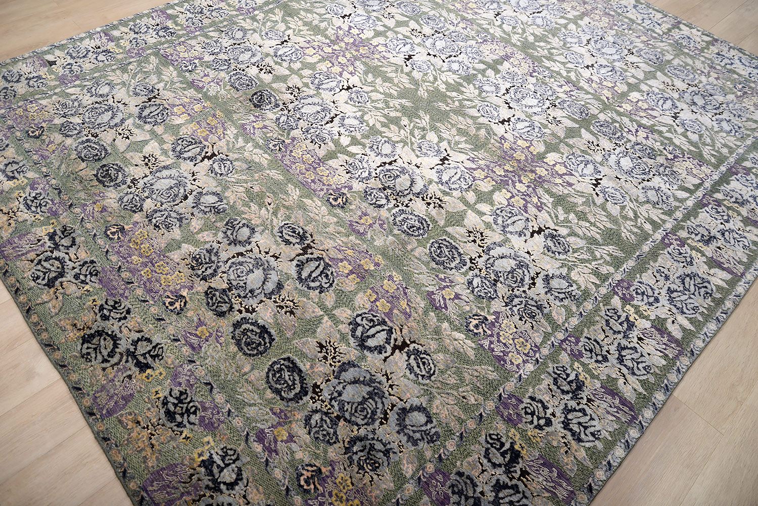 Ковер ручной вязки JARDIN из шелка и шерсти, размер 301x247cm изображение