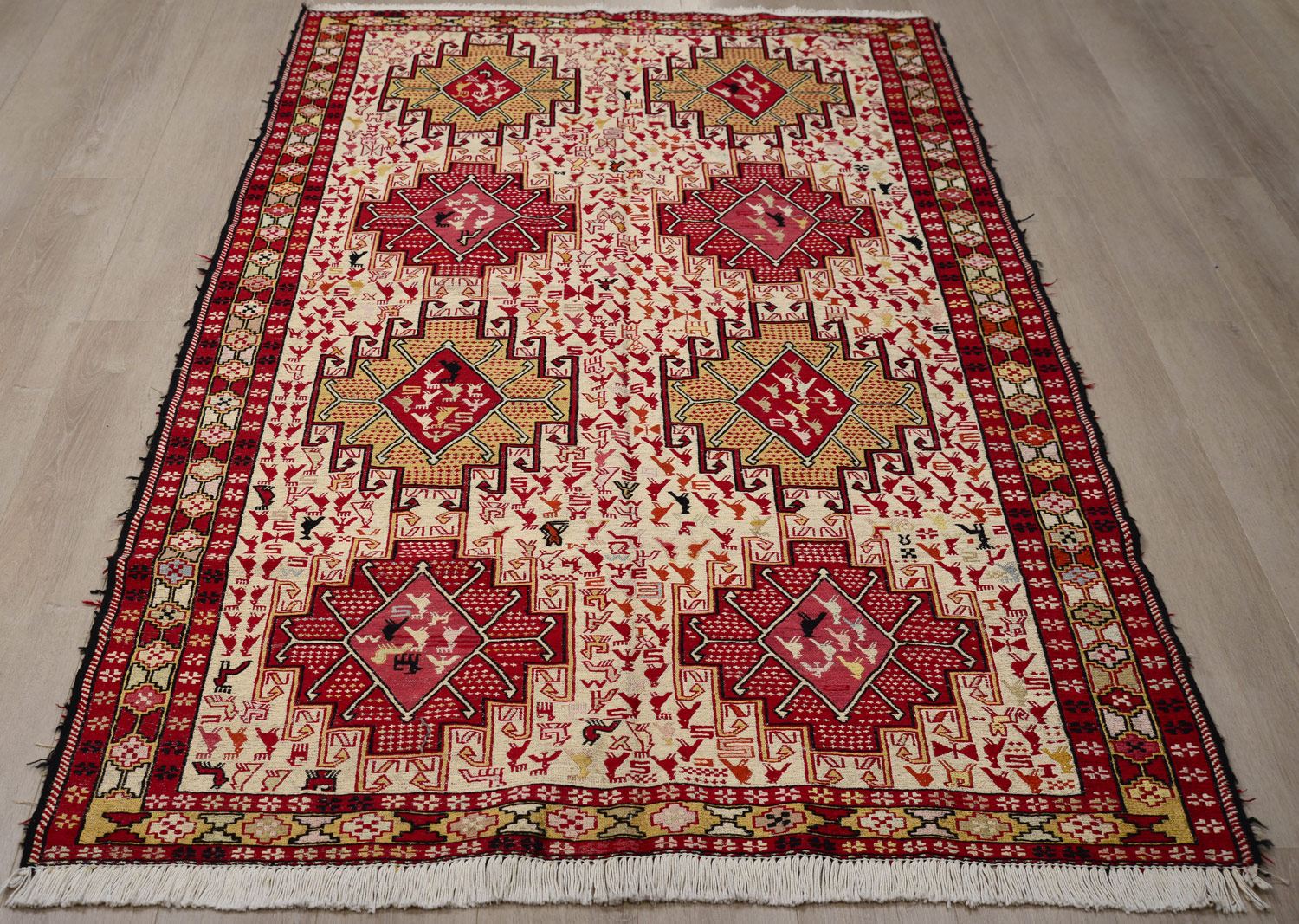 Ковер ручной работы ZILI 200x124cm фотография