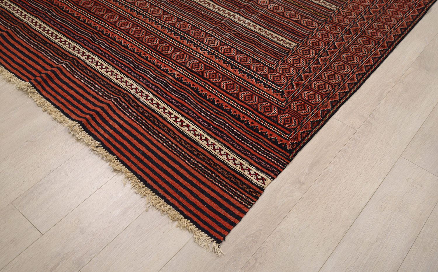 Безворсовый ковер ручной вязки ZINJAN, размер 280x182cmизображение