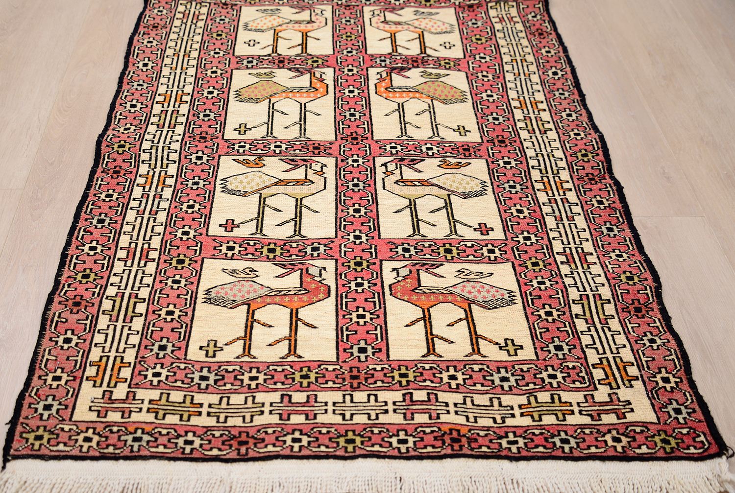 Безворсовый ковер ручной вязки ZILI, размер 96x70cmизображение