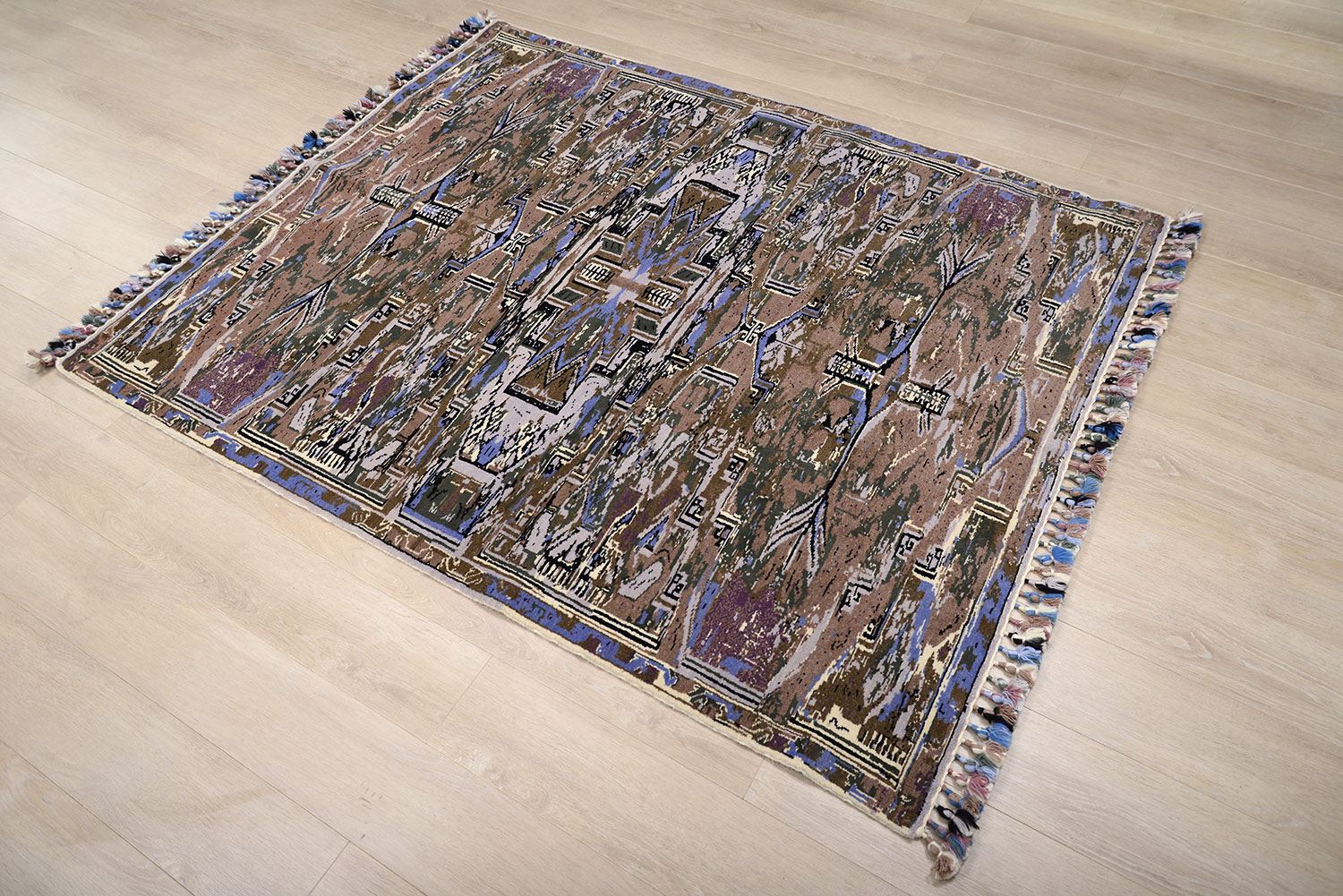 Шерстяной ковер ручной вязки CITADEL, размер 170x140cm изображение