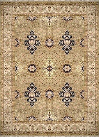 Индийский Rajastan ковер №1856 360x265cm из шелка и шерсти