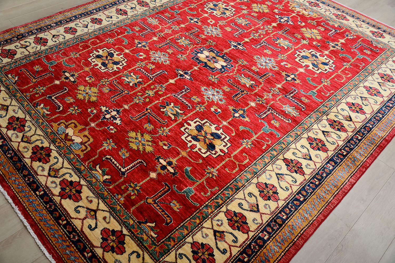Шерстяной ковер ручной вязки KAZAKH, размер 280x224cm изображение