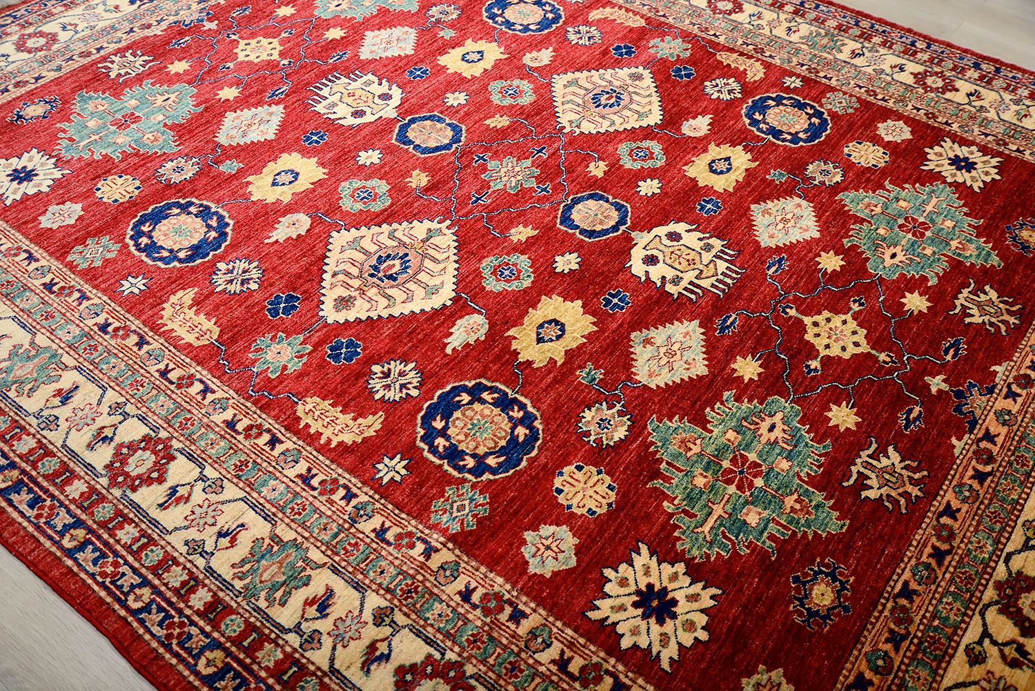 Шерстяной ковер ручной вязки KAZAKH, размер 300x246cm изображение