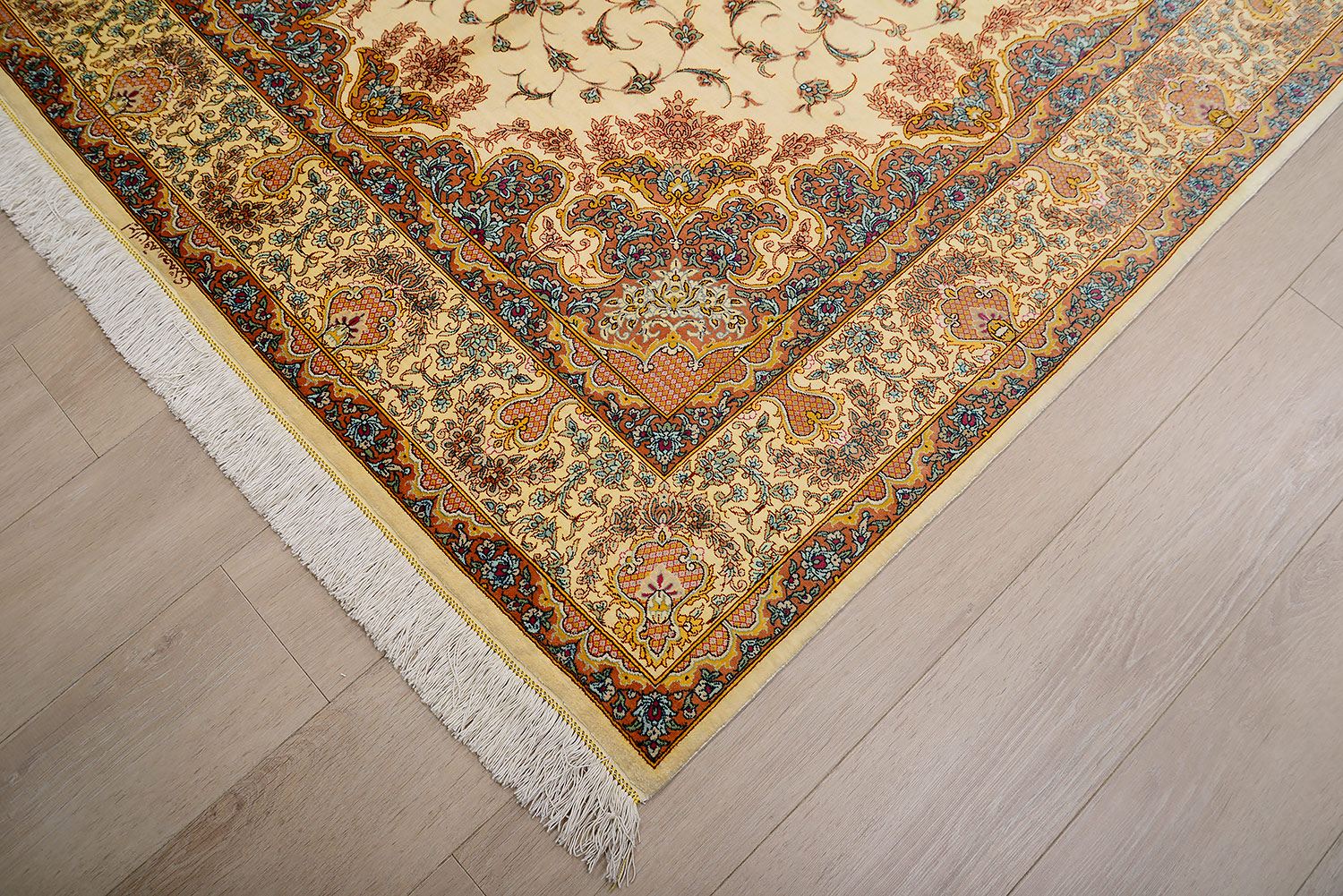 Ковер ручной работы QOM 206x133cm фотография