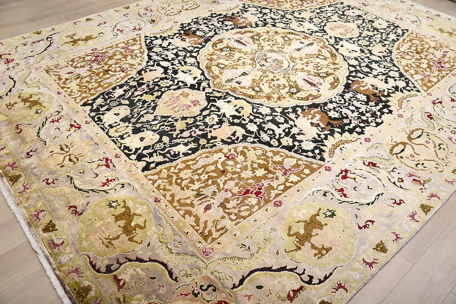 Ковер ручной вязки BENGAL из шелка и шерсти, размер 351x272cm изображение