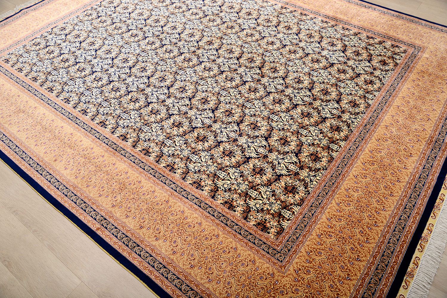 Шелковый ковер ручной вязки HEREKE, размер 312x252cm изображение