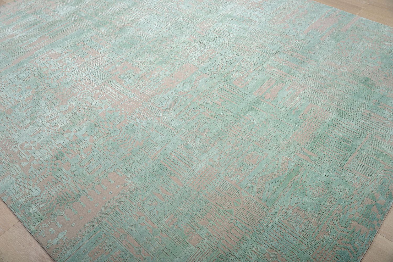 Ковер ручной вязки ALDO из шелка и шерсти, размер 305x246cm изображение