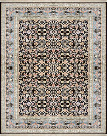 Шелковый Турецкий ковер Hereke №3596 358x272cm