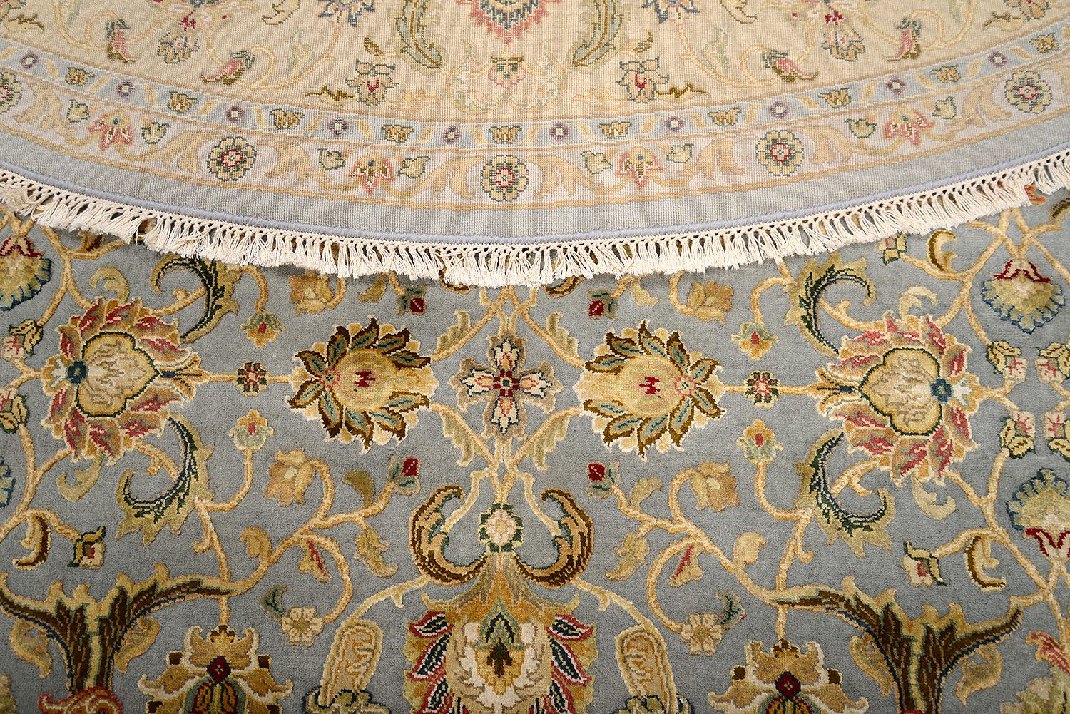 Ковер ручной вязки RAJASTAN из шелка и шерсти, размер 251x251cm изображение