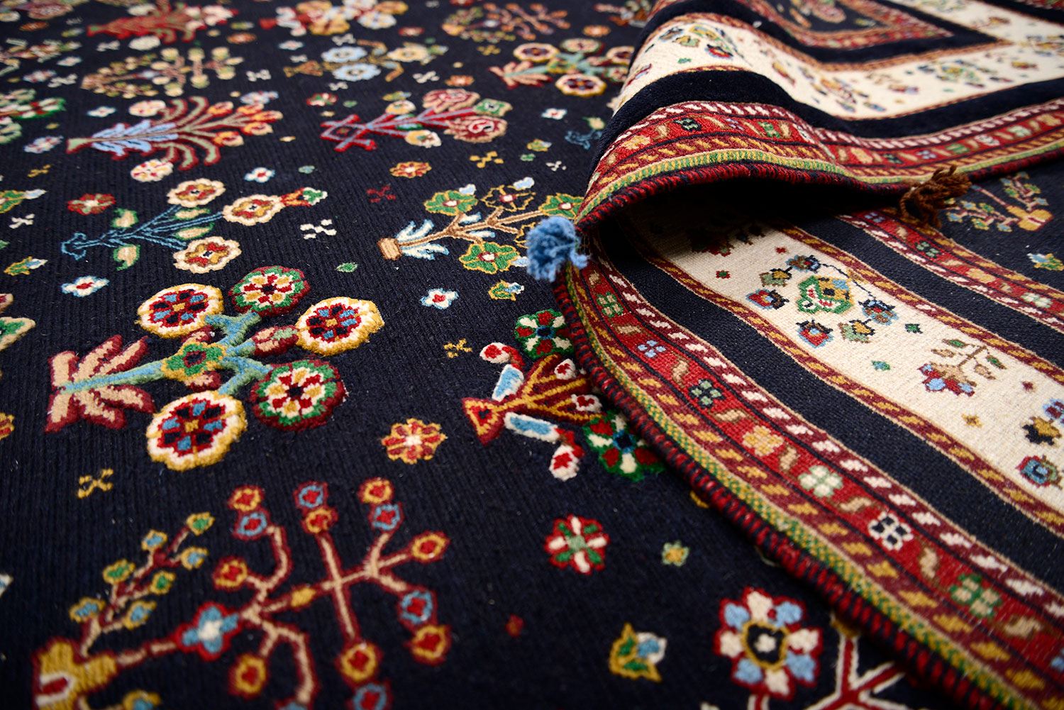 Ручной ковер SIRJAN №3634 красивое фото