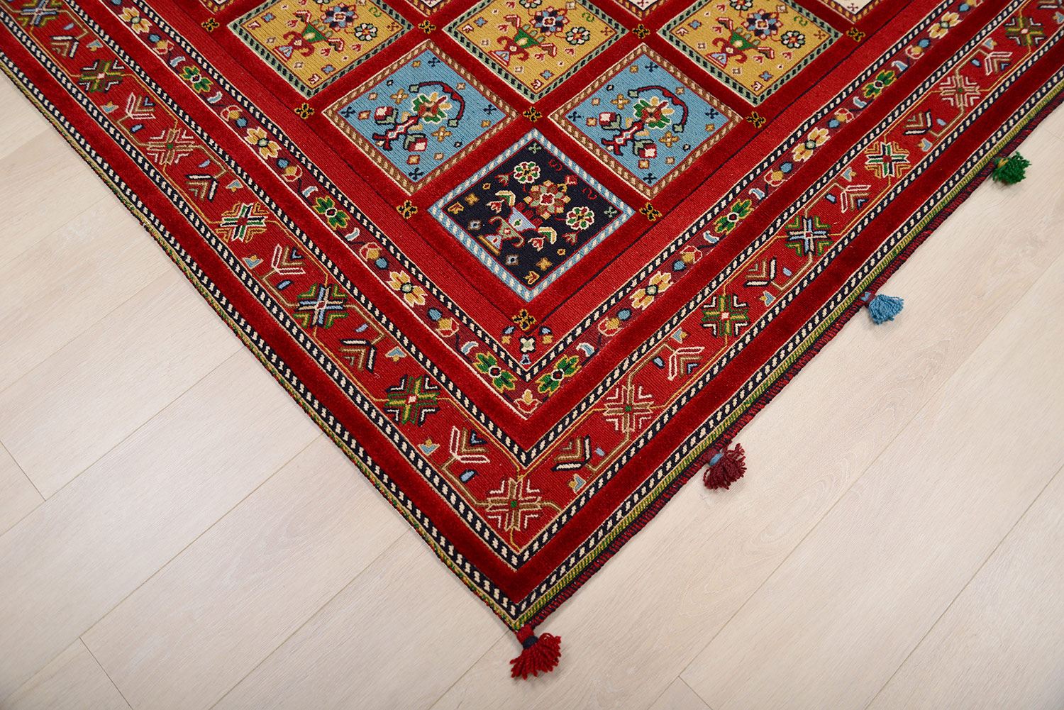 Безворсовый ковер ручной вязки SIRJAN, размер 203x144cmизображение