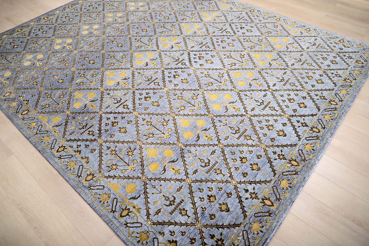 Ковер ручной вязки GARDEN из шелка и шерсти, размер 303x247cm изображение