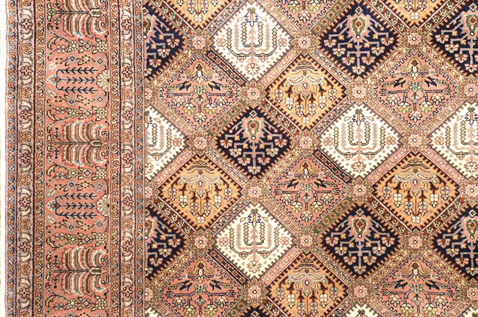 Прямоугольный Индийский ковер ручного плетения SHIRAZ 297x205cm смотреть фото