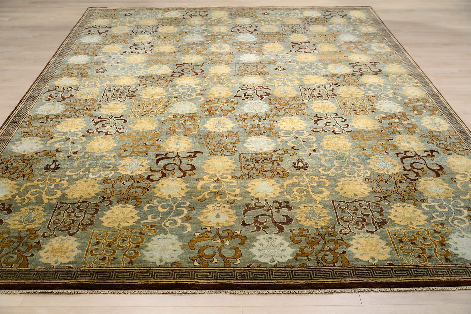 Шерстяной ковер ручной вязки LOTUS, размер 371x278cm изображение