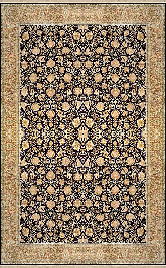Шелковый Индийский ковер Afshan №1704 467x300cm