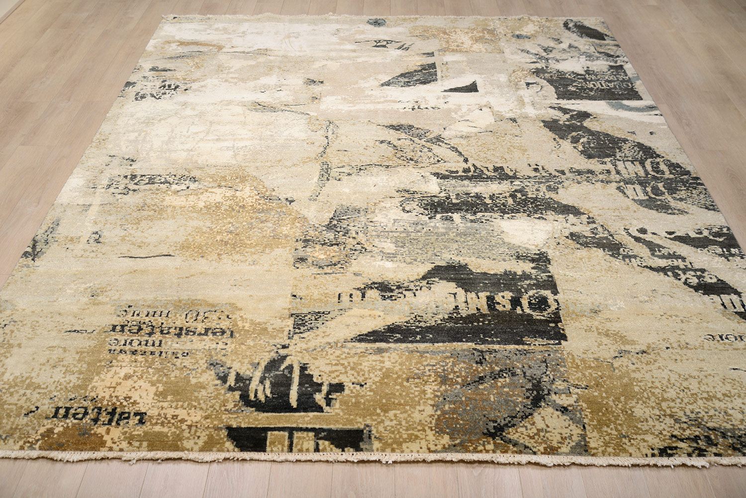 Ковер ручной вязки ABSTRACT из шелка и шерсти, размер 307x240cm изображение