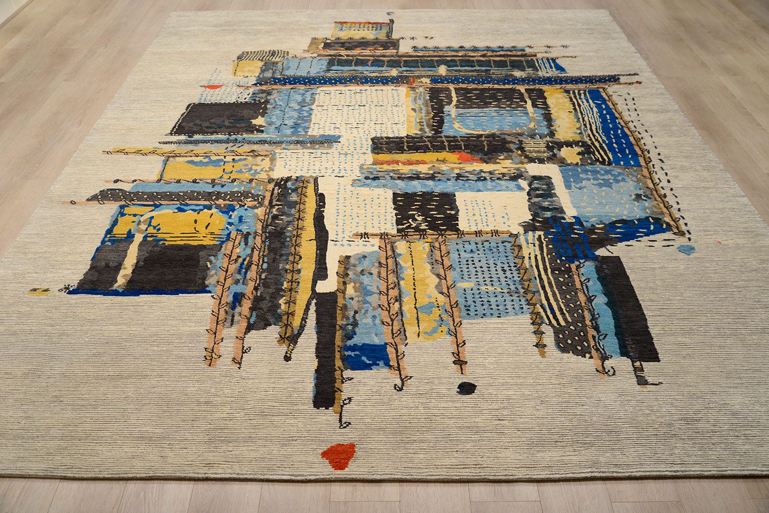 Ковер ручной вязки HAPPINESS из шелка и шерсти, размер 308x246cm изображение