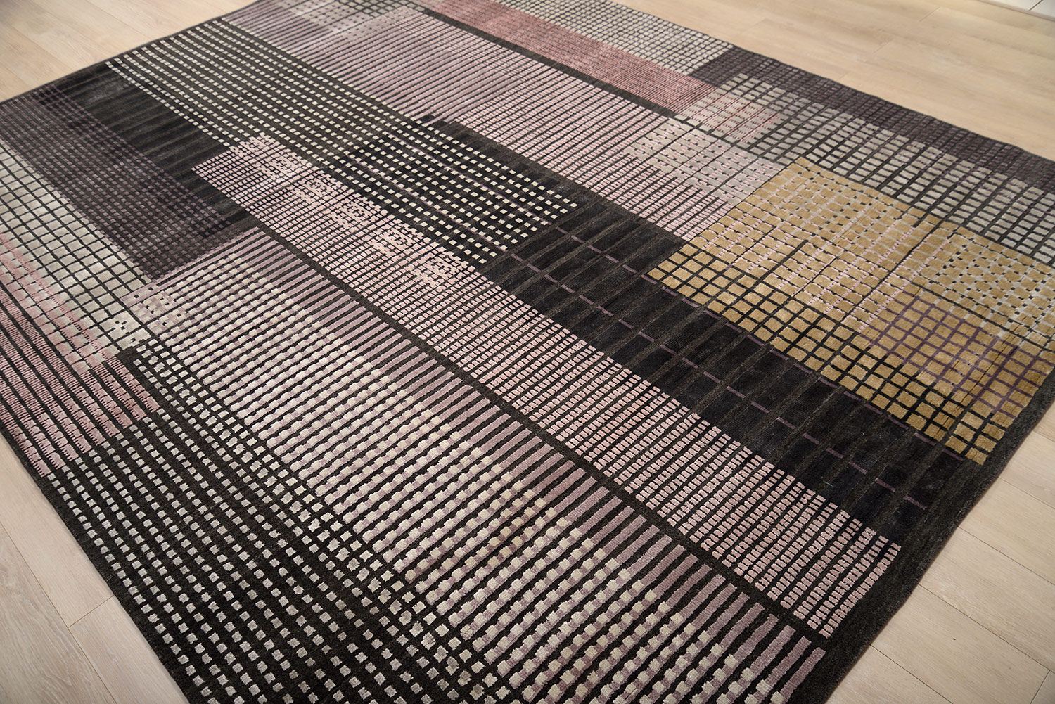Ковер ручной вязки BAUHAUS из шелка и шерсти, размер 302x241cm изображение