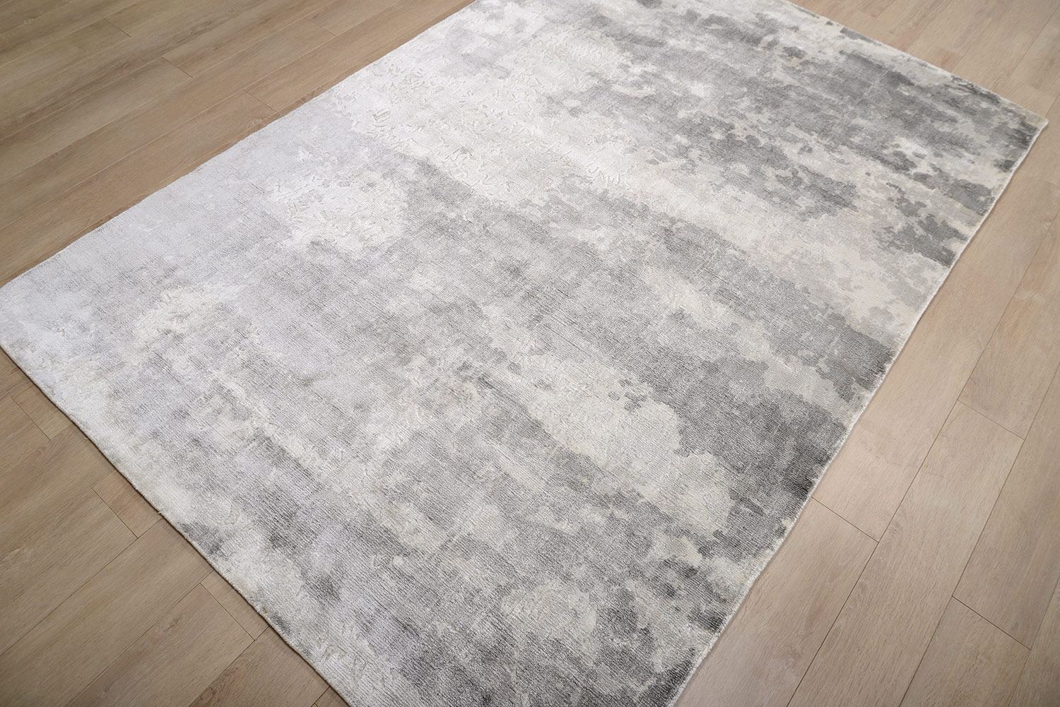 Ковер ручной вязки CLOUDS из шелка и шерсти, размер 240x165cm изображение