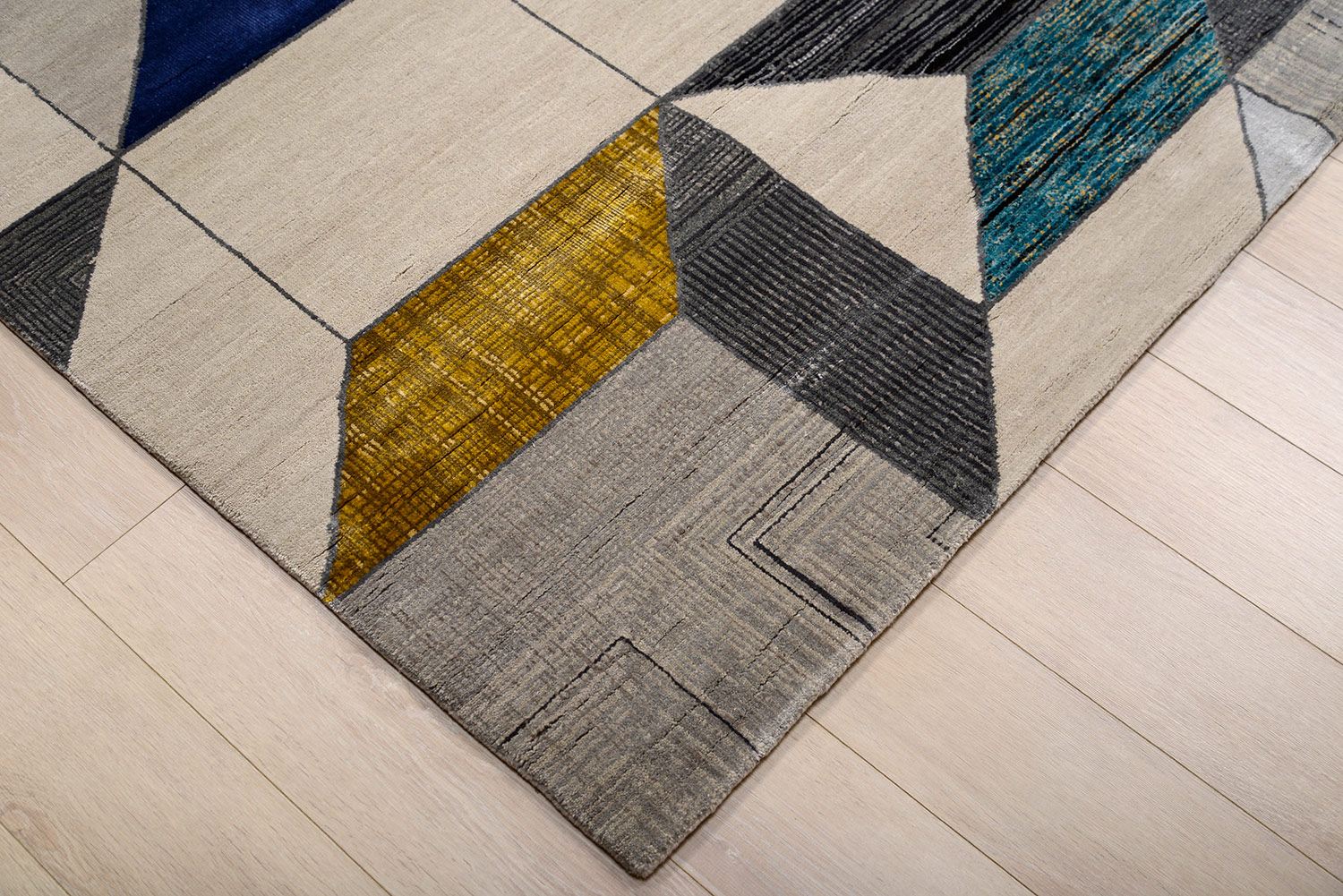 Ковер ручной вязки BAUHAUS из шелка и шерсти, размер 305x246cm изображение