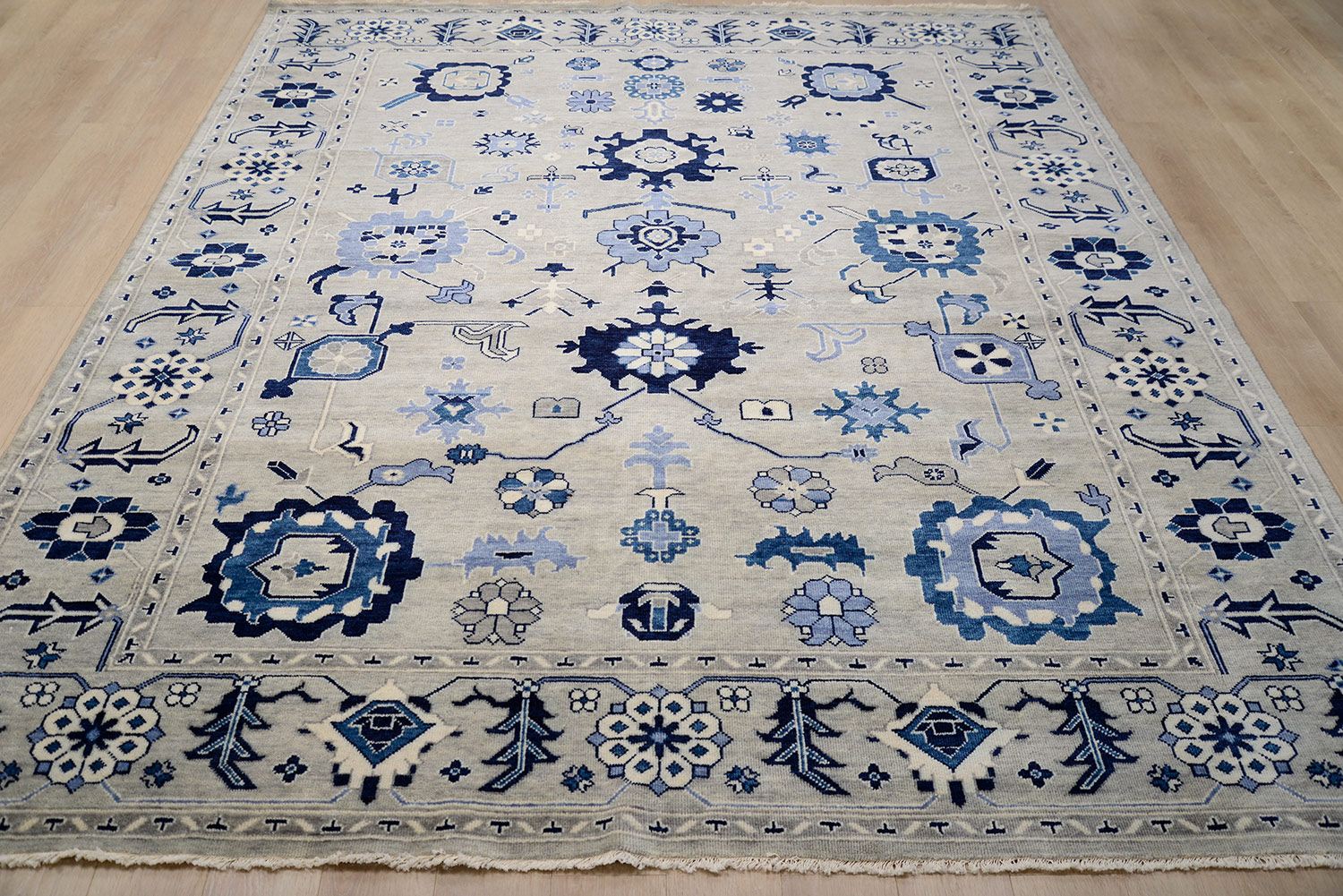 Шерстяной ковер ручной вязки KASHKAR, размер 298x241cm изображение