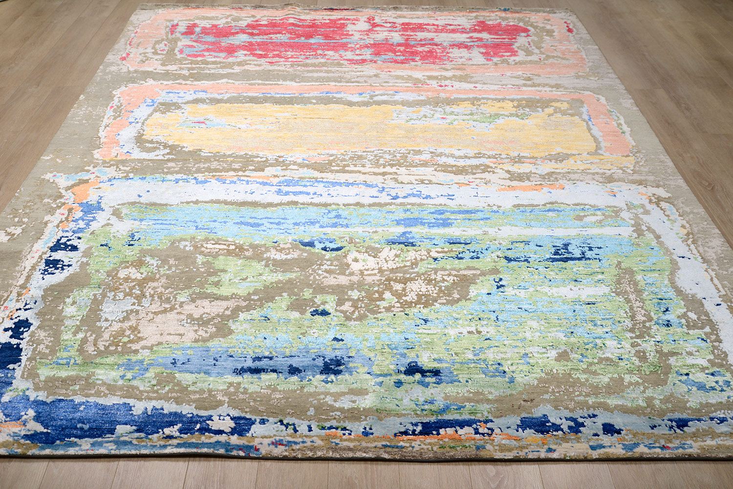 Ковер ручной вязки ROTHKO из шелка и шерсти, размер 303x228cm изображение