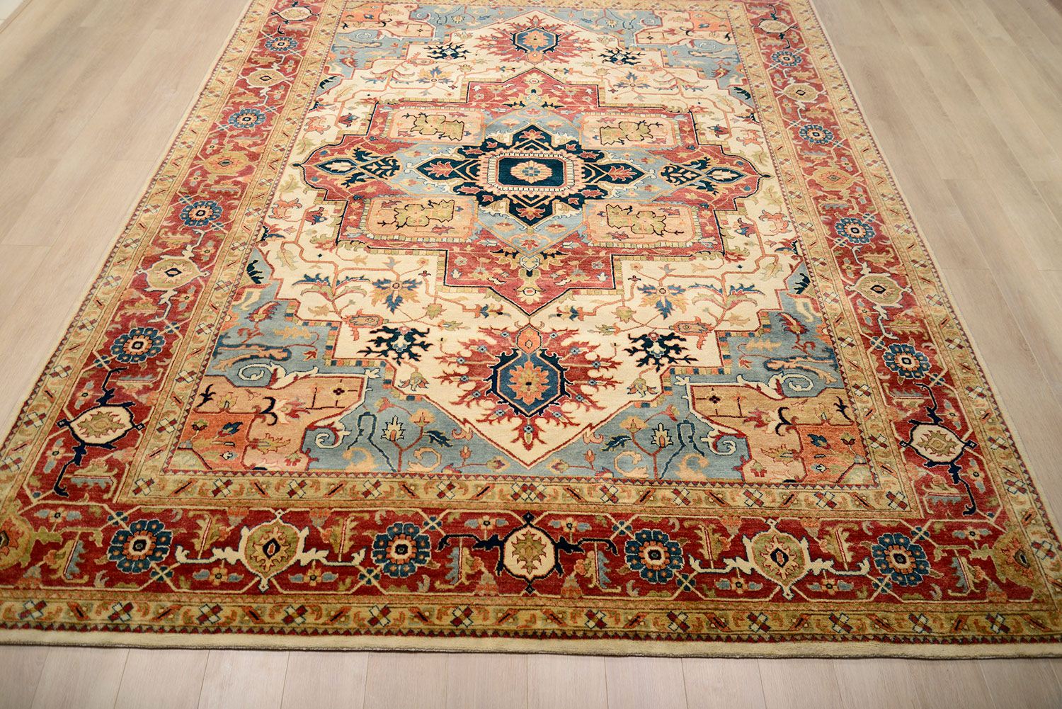 Шерстяной ковер ручной вязки SERAPI, размер 310x242cm изображение