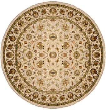 Индийский Rajastan ковер №1915 312x312cm из шелка и шерсти