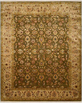 Индийский Rajastan ковер №1894 304x247cm из шелка и шерсти