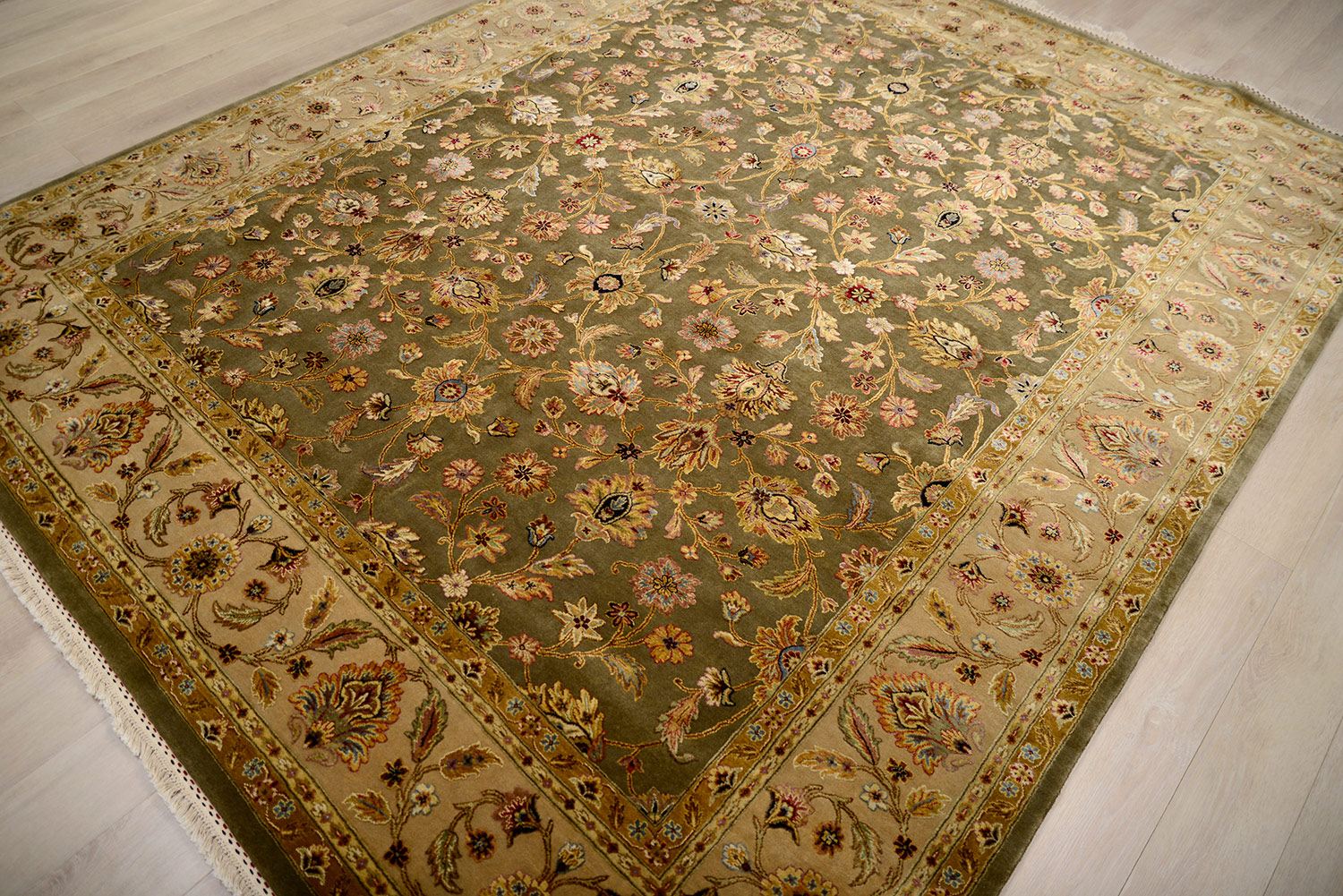 Ковер ручной вязки RAJASTAN из шелка и шерсти, размер 304x247cm изображение