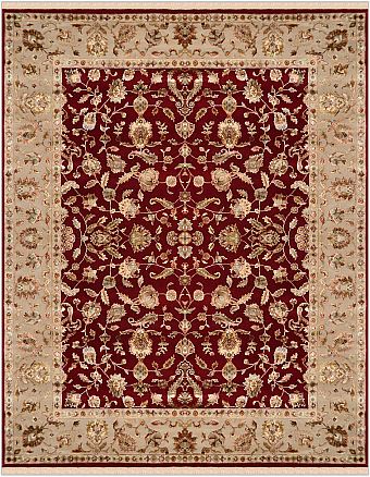 Индийский Rajastan ковер №1854 305x244cm из шелка и шерсти
