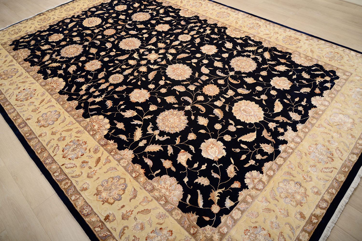Ковер ручной вязки TABRIZI из шелка и шерсти, размер 355x251cm изображение