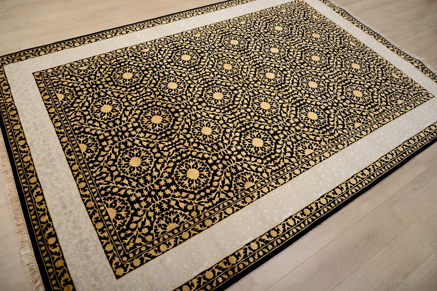 Ковер ручной вязки RENAISSANCE из шелка и шерсти, размер 281x193cm изображение