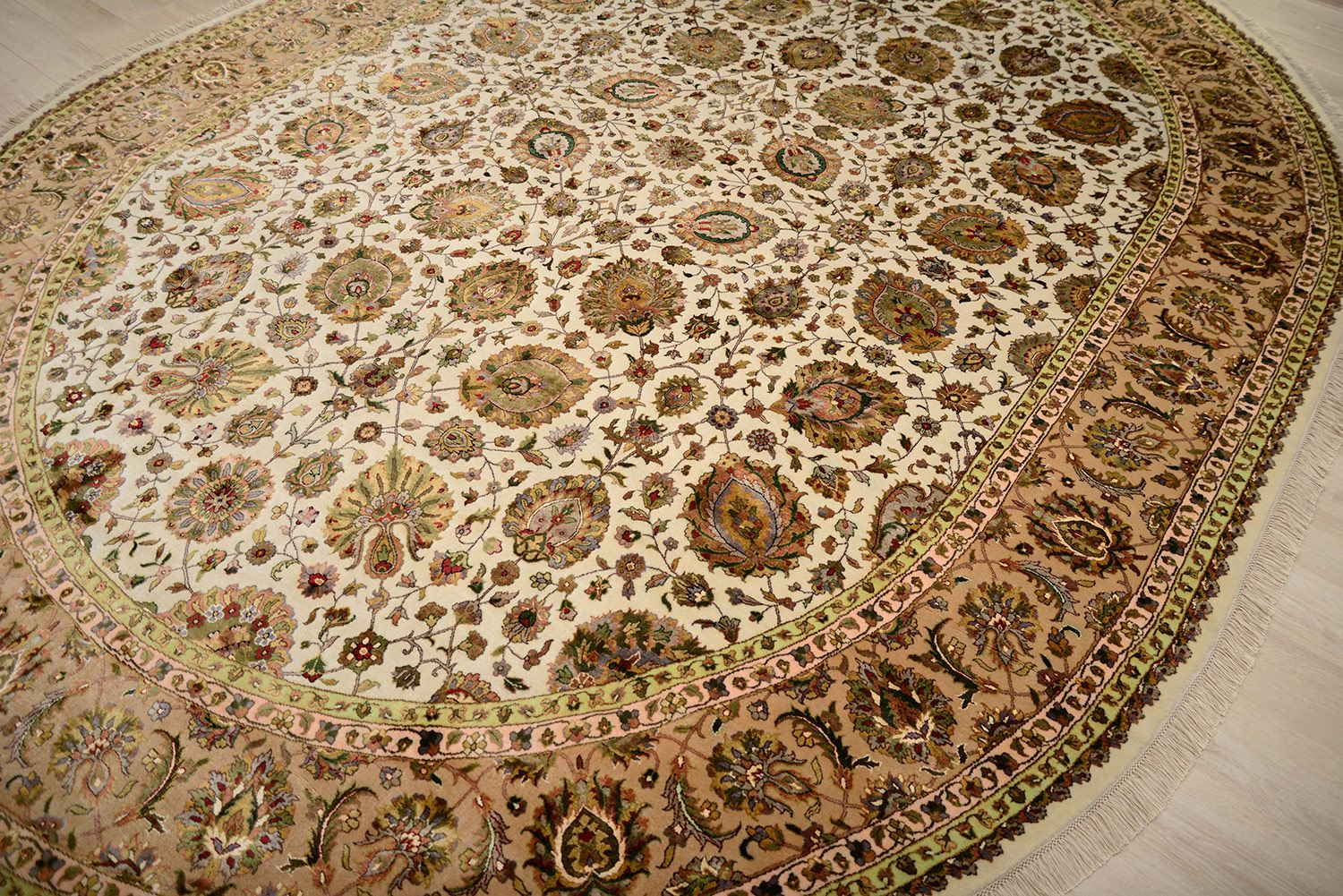 Ковер ручной вязки RAJASTAN из шелка и шерсти, размер 400x300cm изображение