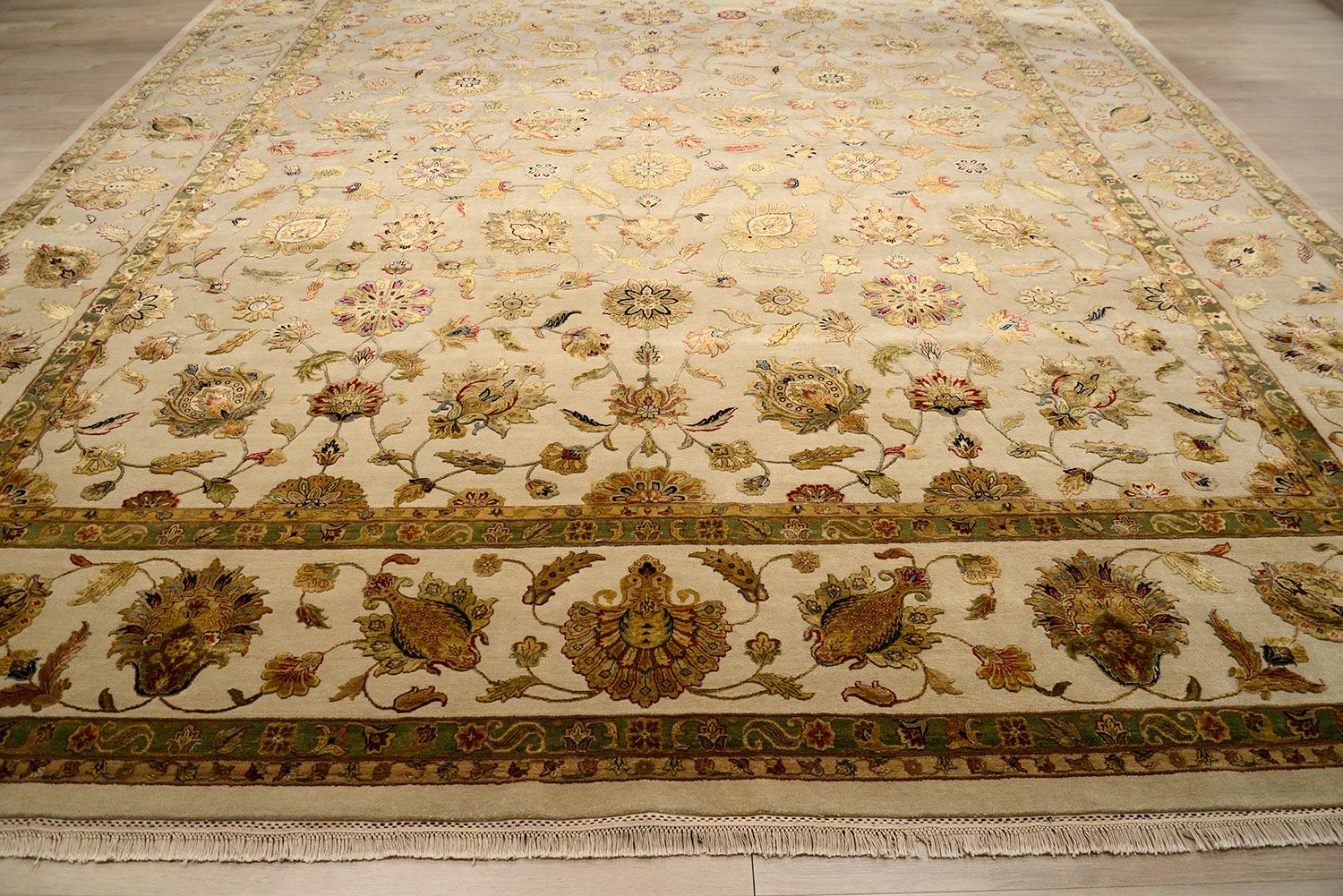 Ковер ручной вязки RAJASTAN из шелка и шерсти, размер 458x368cm изображение