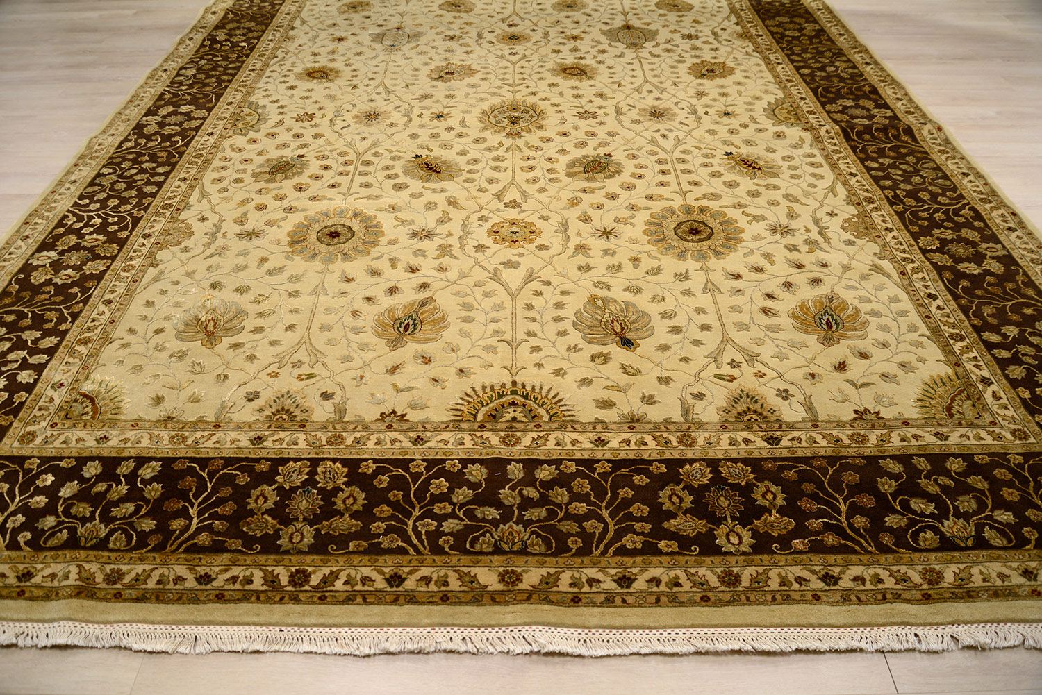Ковер ручной вязки RAJASTAN из шелка и шерсти, размер 424x312cm изображение
