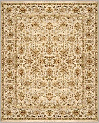 Индийский Rajastan ковер №1946 298x241cm из шелка и шерсти