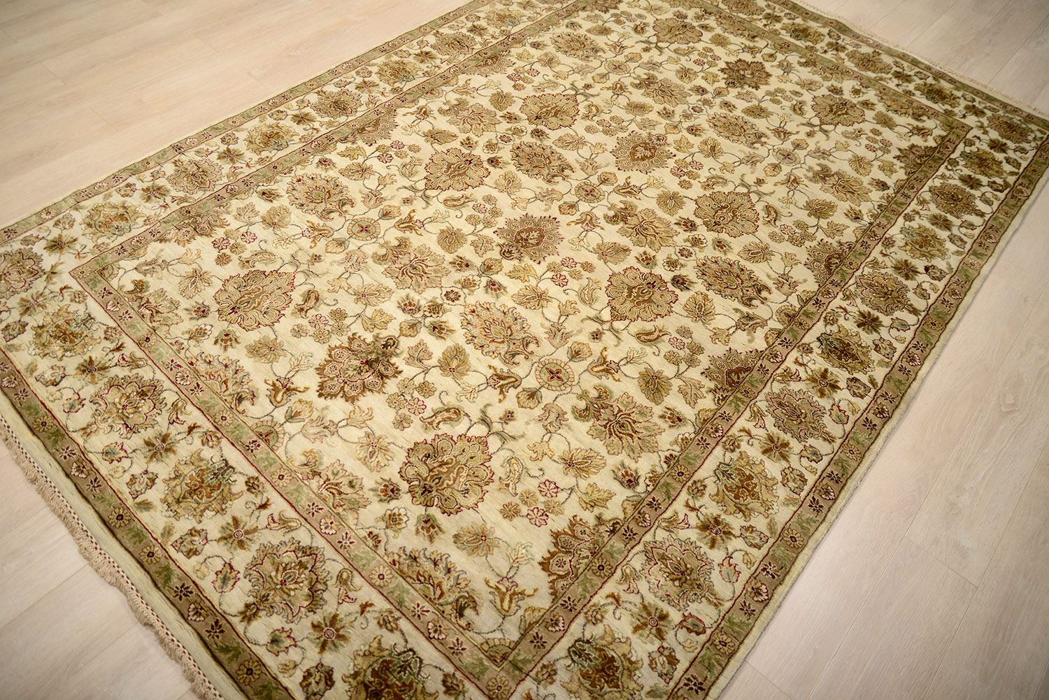 Ковер ручной вязки RAJASTAN из шелка и шерсти, размер 281x186cm изображение