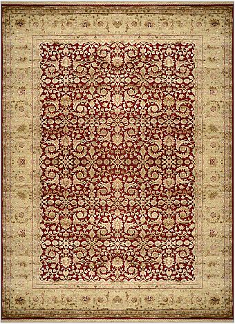 Индийский Rajastan ковер №1871 359x263cm из шелка и шерсти