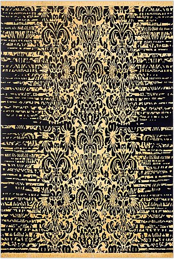 Современный Непальский ковер Amboise №2154 238x165cm из шерсти и бамб. шелка в стиле неоклассика