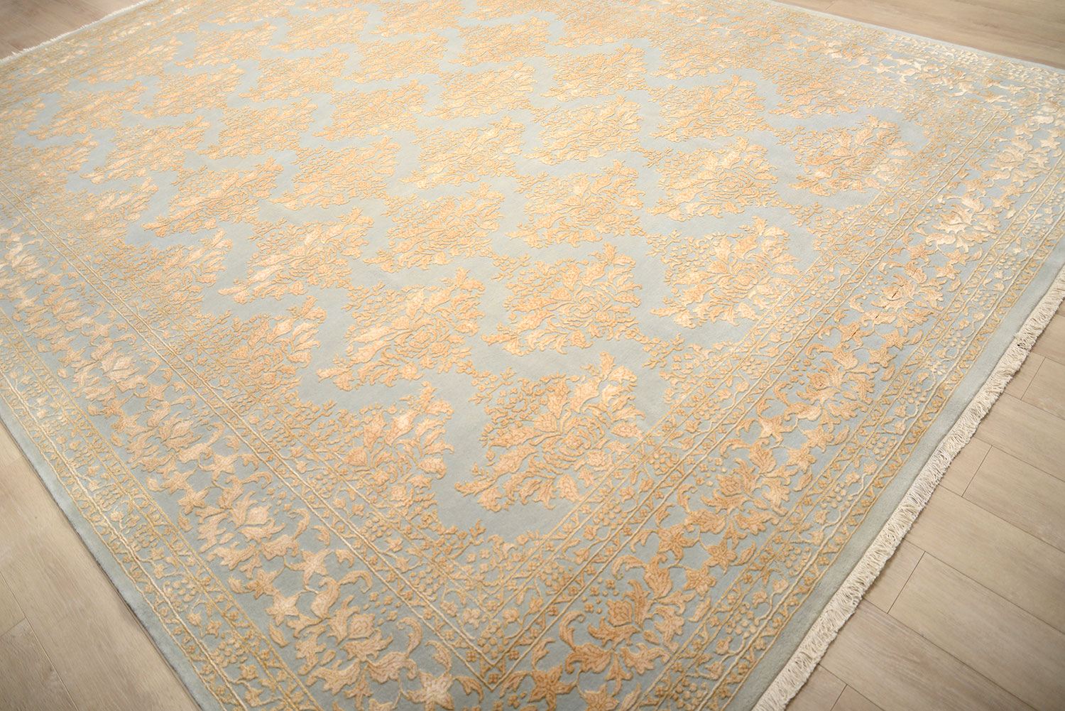 Ковер ручной вязки DAMASK из шелка и шерсти, размер 406x300cm изображение
