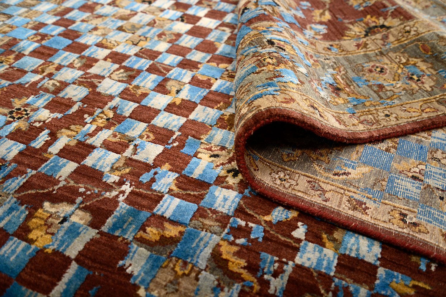 Ковер ручной вязки ARTEFACT из шелка и шерсти, размер 273x182cm изображение