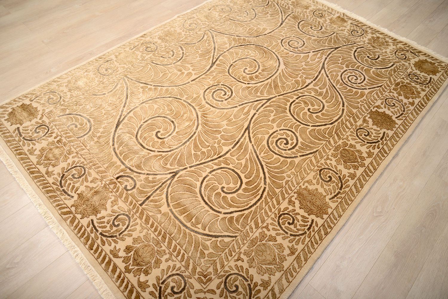 Ковер ручной вязки ART NOUVEAU из шелка и шерсти, размер 242x172cm изображение