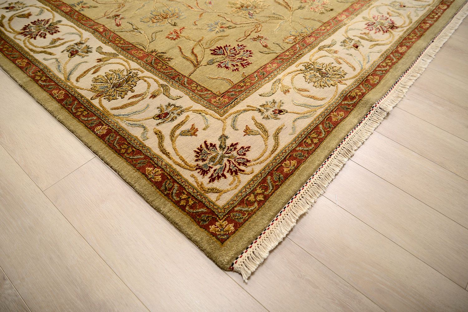 Ковер ручной вязки RAJASTAN из шелка и шерсти, размер 304x241cm изображение