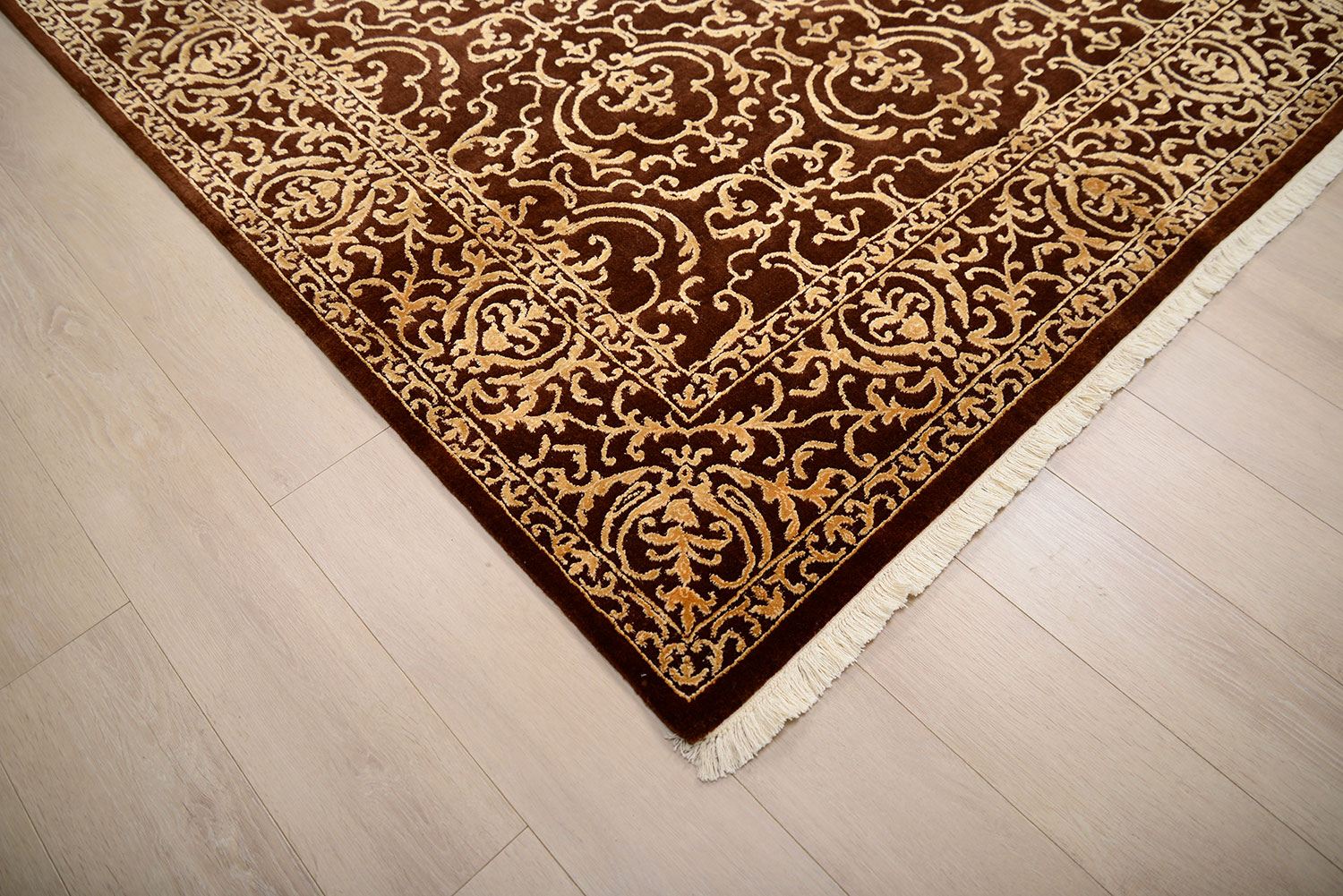 Ковер ручной вязки DAMASK из шелка и шерсти, размер 249x175cm изображение
