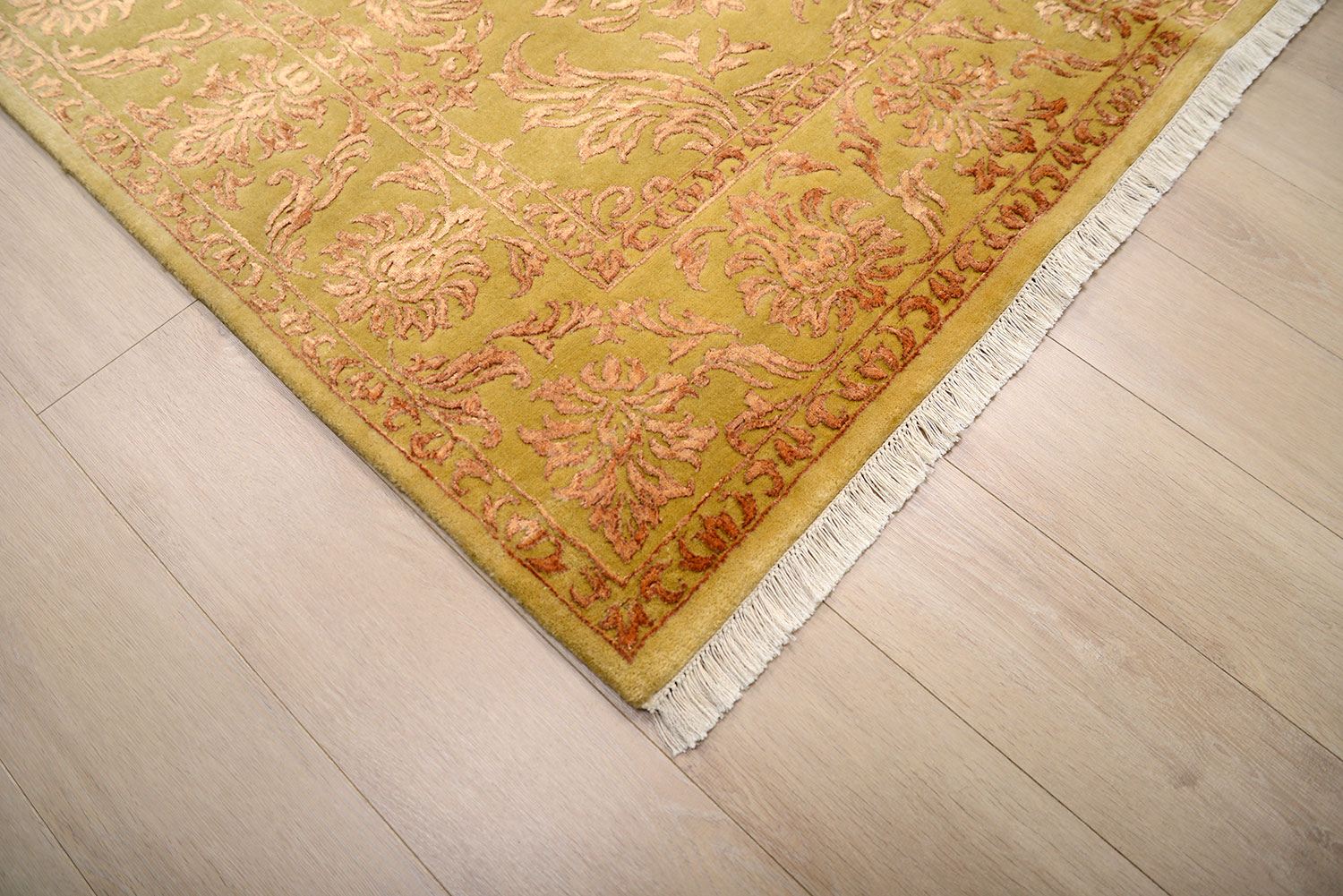 Ковер ручной вязки DAMASK из шелка и шерсти, размер 244x169cm изображение